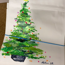 Load image into Gallery viewer, Christmas Coffee - Limited Hand Painted bags